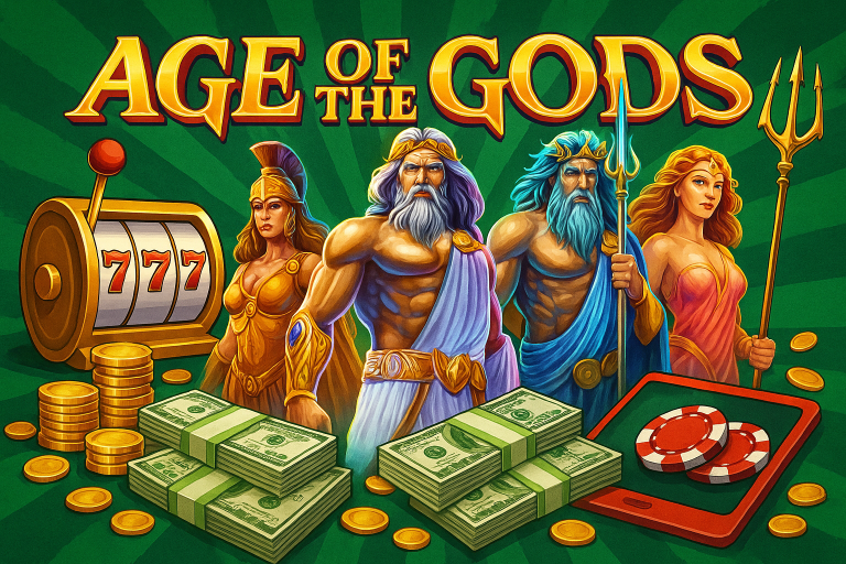 Age of the Gods 123HERO – Slot Thần Thoại Hấp Dẫn, Thưởng Lớn Mỗi Ngày
